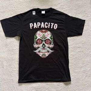 NEW Papacito Black Graphic T-Shirt - nice Gift! size medium